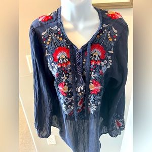 Johnny Was Blouse Size L